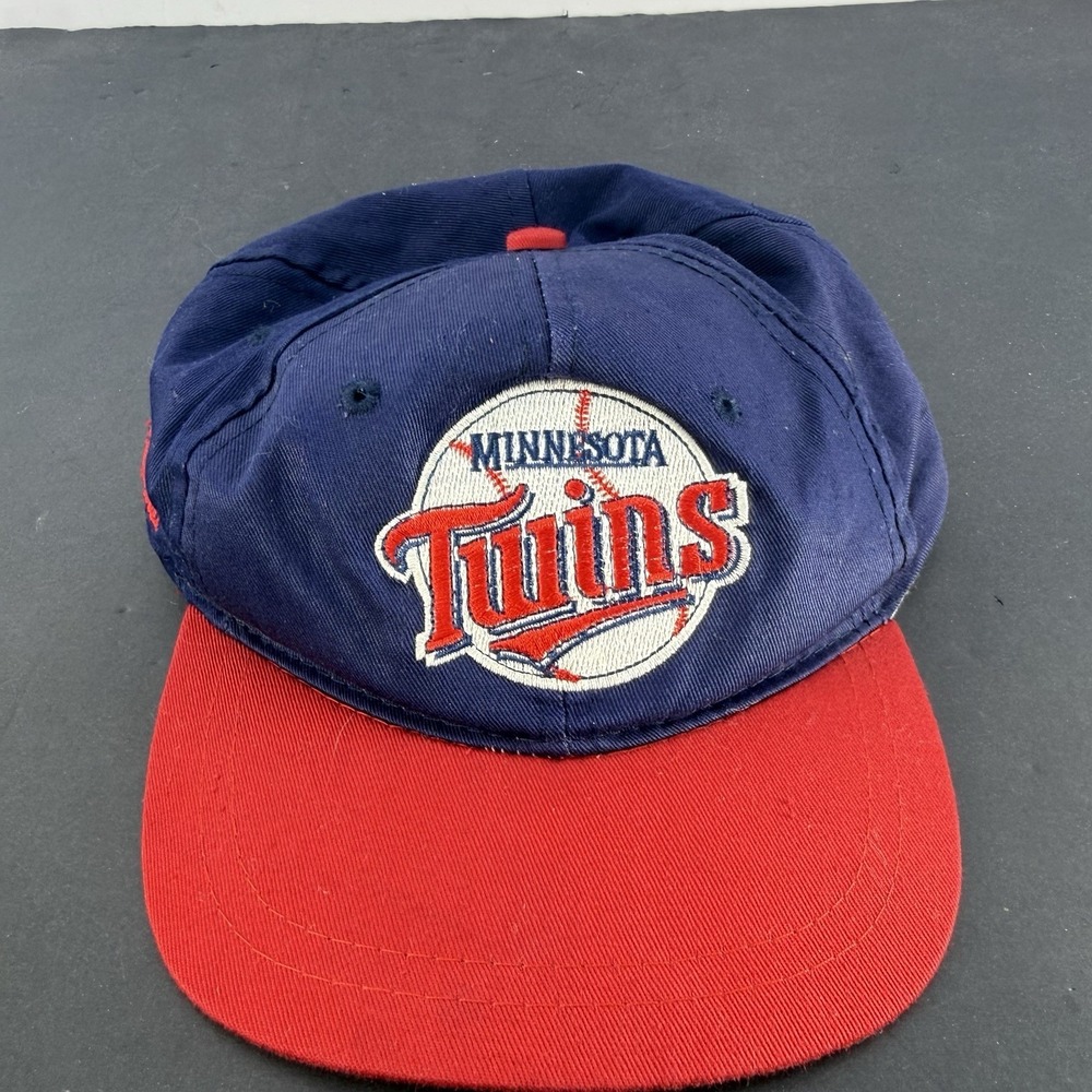 Minnesota Twins Toddler Baseball Cap Mighty Mac Navy Red MLB Hat OSFM